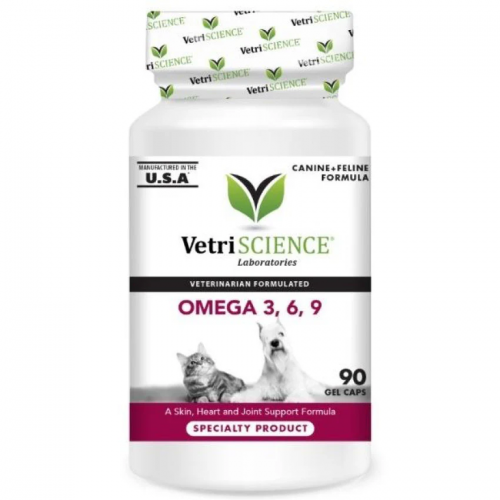 VetriScience 深海魚油369 貓犬通用 90粒/瓶