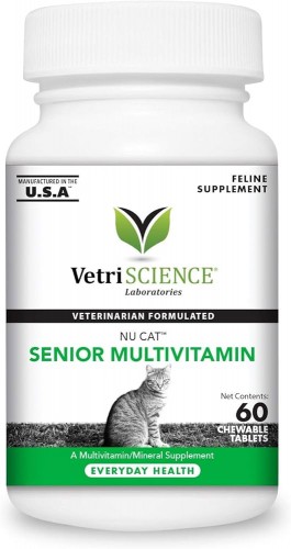 VetriScience 複合維生素 老年貓用 60片/瓶