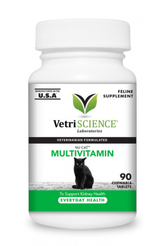 VetriScience 複合維生素 貓用 90片/瓶